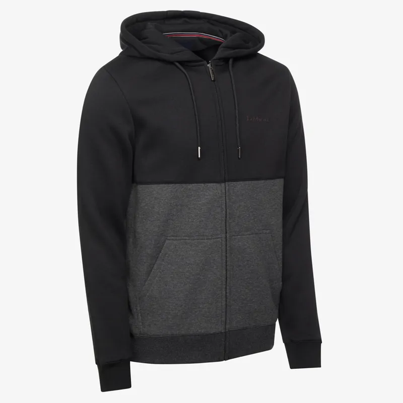 LeMieux Elite Zip-Through Mens Hoodie - Charcoal-1