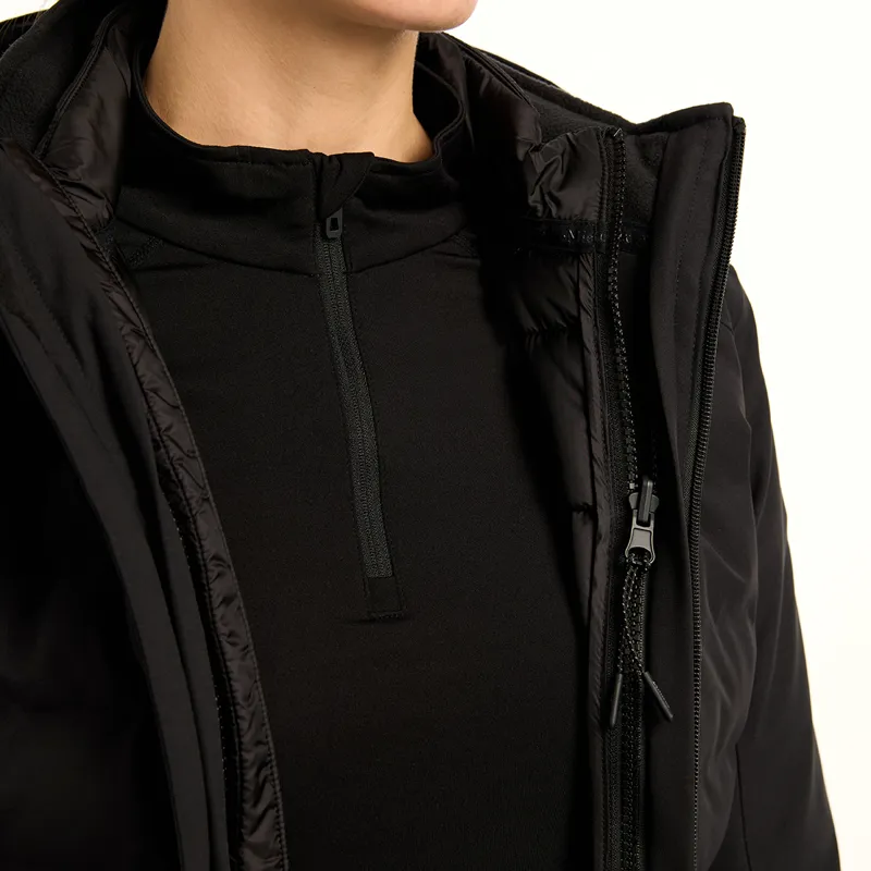 LeMieux Brooke Hybrid 3-in-1 Ladies Waterproof Jacket - Black-4