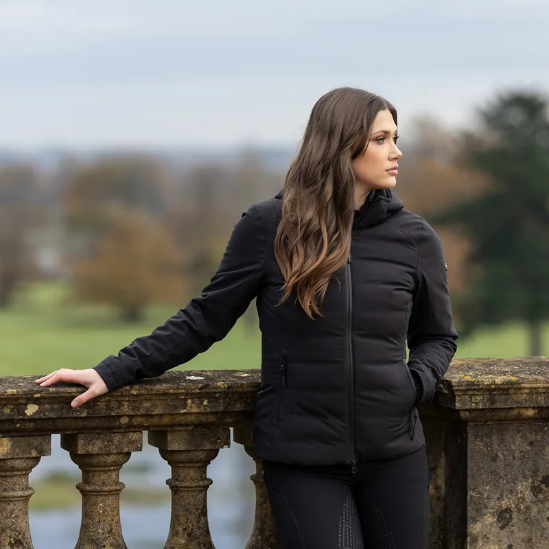 LeMieux Brooke Hybrid 3-in-1 Ladies Waterproof Jacket - Black-8