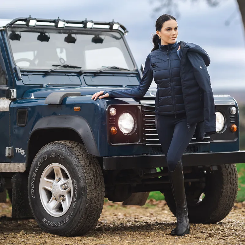 LeMieux Brooke Hybrid 3-in-1 Ladies Waterproof Jacket - Navy-7