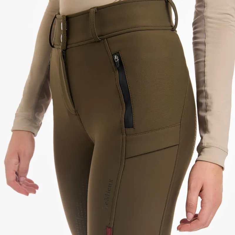 LeMieux DryTex Waterproof Full Grip Ladies Breeches - Alpine-4