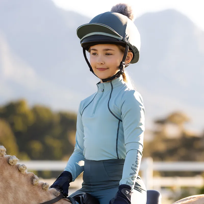 LeMieux Young Rider Junior Base Layer - Glacier-7