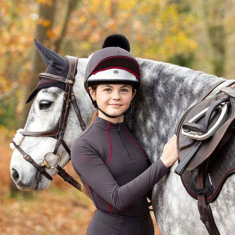 LeMieux Young Rider Junior Base Layer - Cinder-6