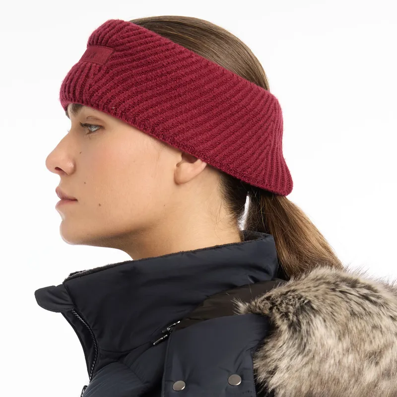 LeMieux Clara Cable Knit Headband - Ember-3