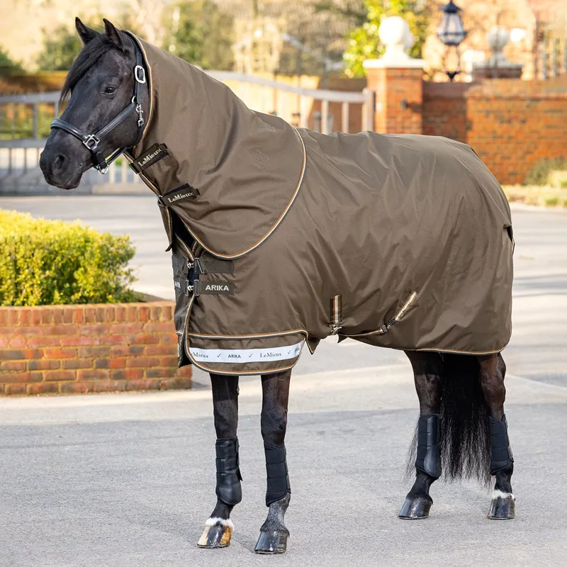 LeMieux Arika Ripstop 600D 0g Detachable Neck Turnout Rug - Alpine