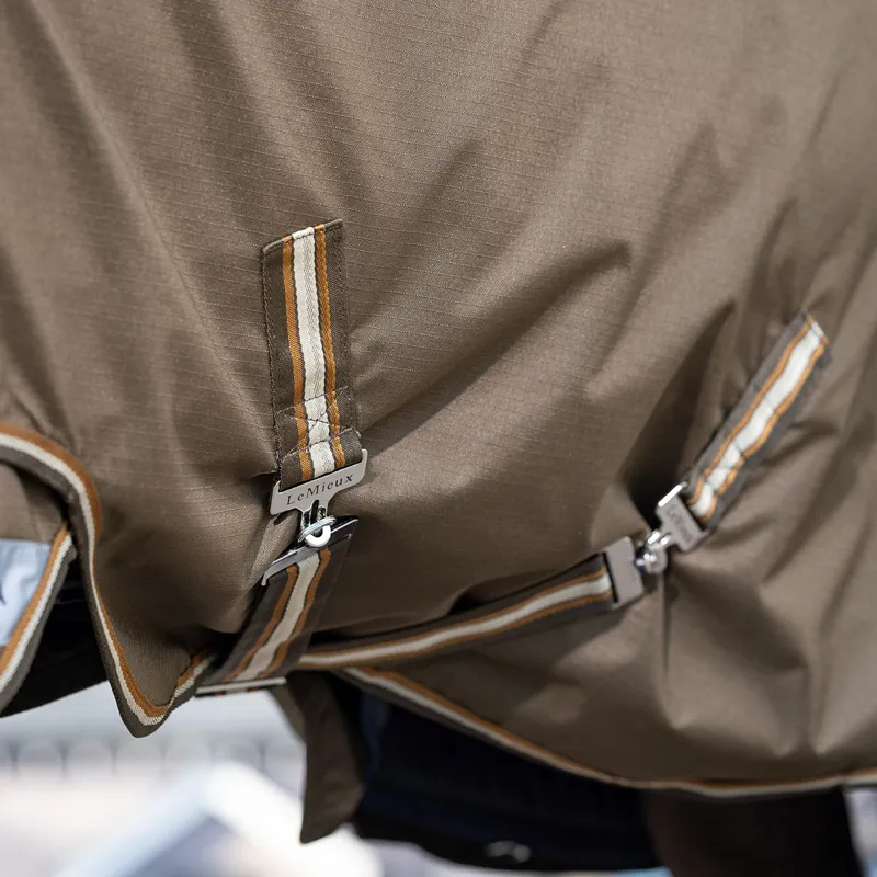 LeMieux Arika Ripstop 600D 100g Detachable Neck Turnout Rug - Alpine-1