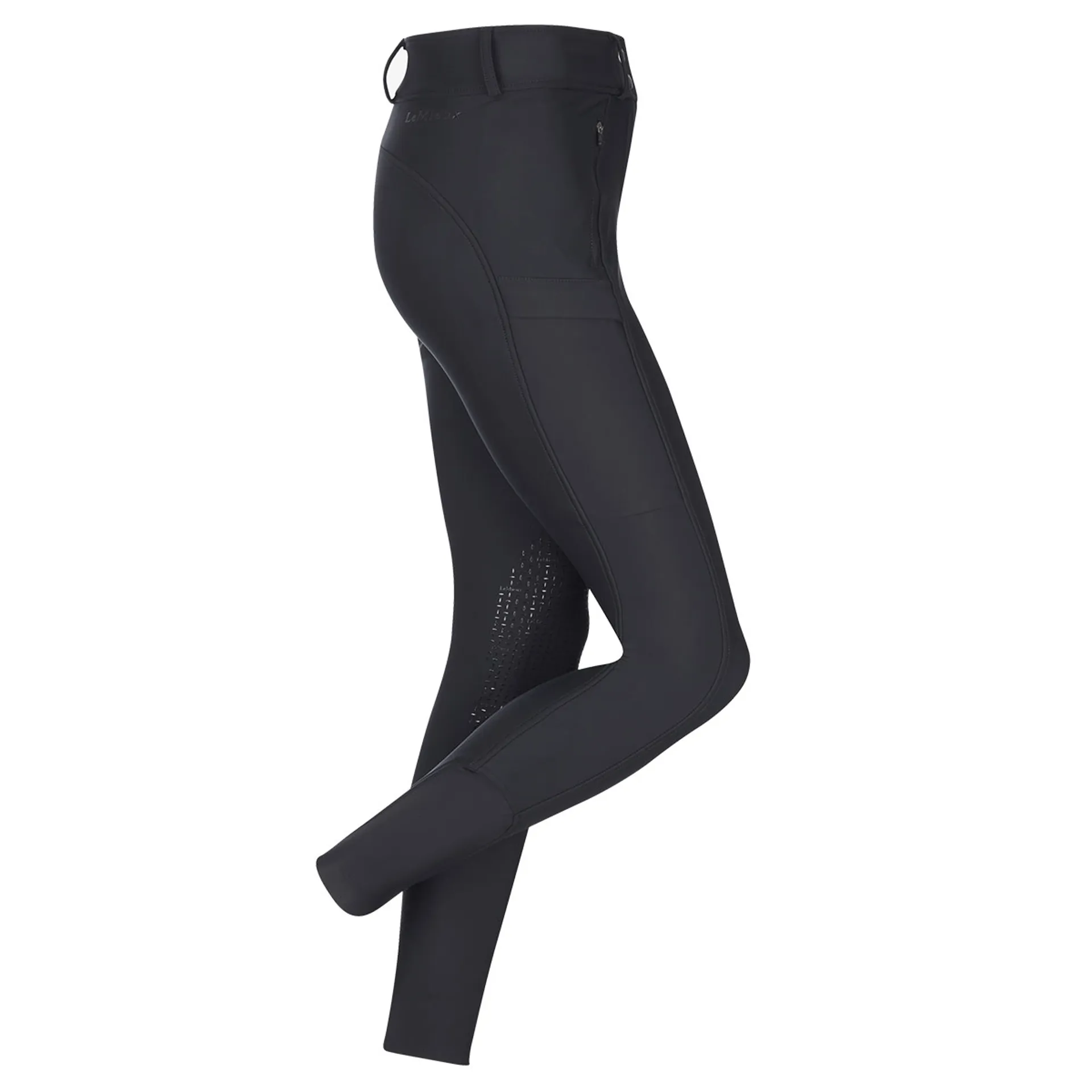 LeMieux DryTex Waterproof Knee Grip Ladies Breeches Black