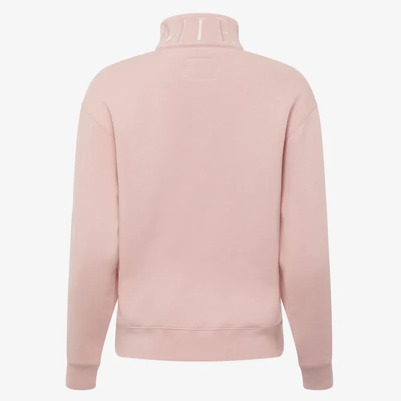 LeMieux Kali Quarter Zip Ladies Sweatshirt - Pink Quartz-1