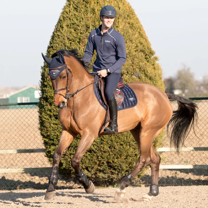 LeMieux Loire Fly Hood - Navy-2