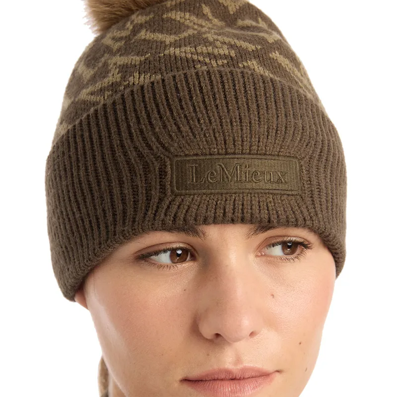 LeMieux Pom Pom Beanie Hat - Alpine-3