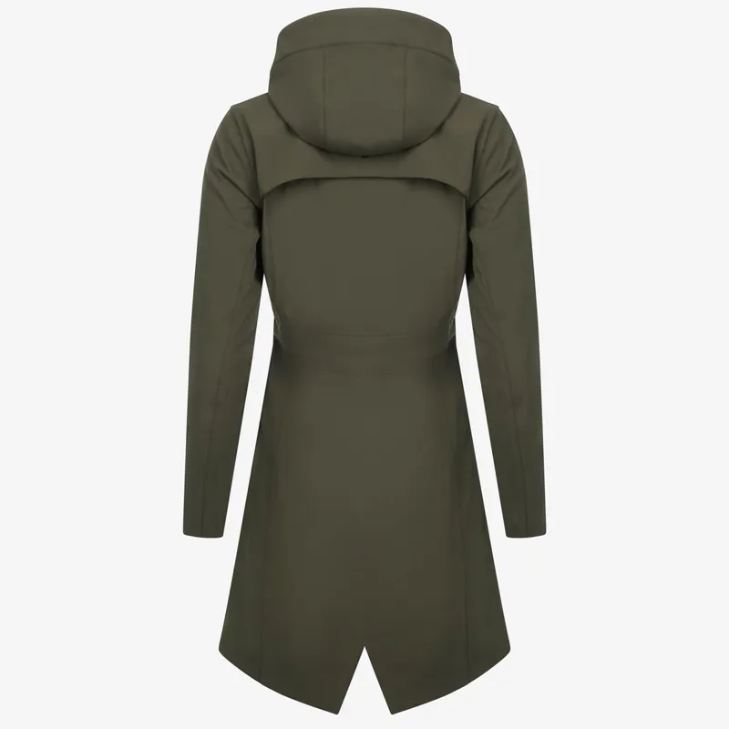 LeMieux Maisie Ladies Lightweight Long Riding Jacket - Forest-2