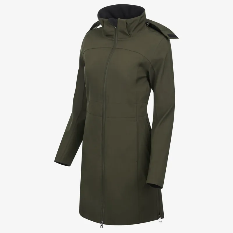 LeMieux Maisie Ladies Lightweight Long Riding Jacket Forest
