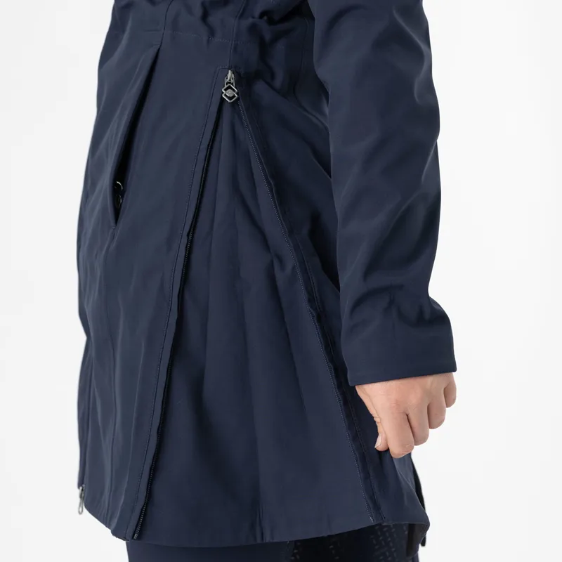 LeMieux Maisie Ladies Lightweight Long Riding Jacket - Navy-5