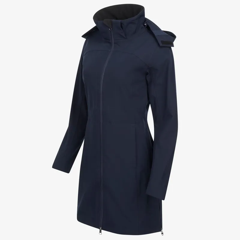 LeMieux Maisie Ladies Lightweight Long Riding Jacket - Navy-3