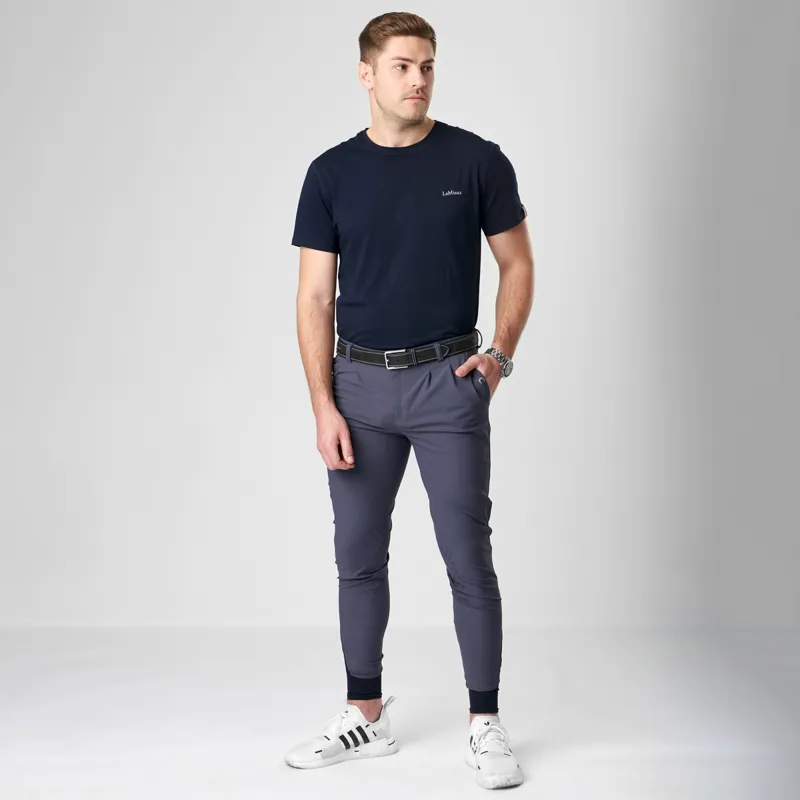 LeMieux Elite Classic Pleated Knee Grip Mens Breeches - Flint-4