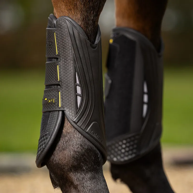 LeMieux MIMSafe Front XC Boots - Black-2