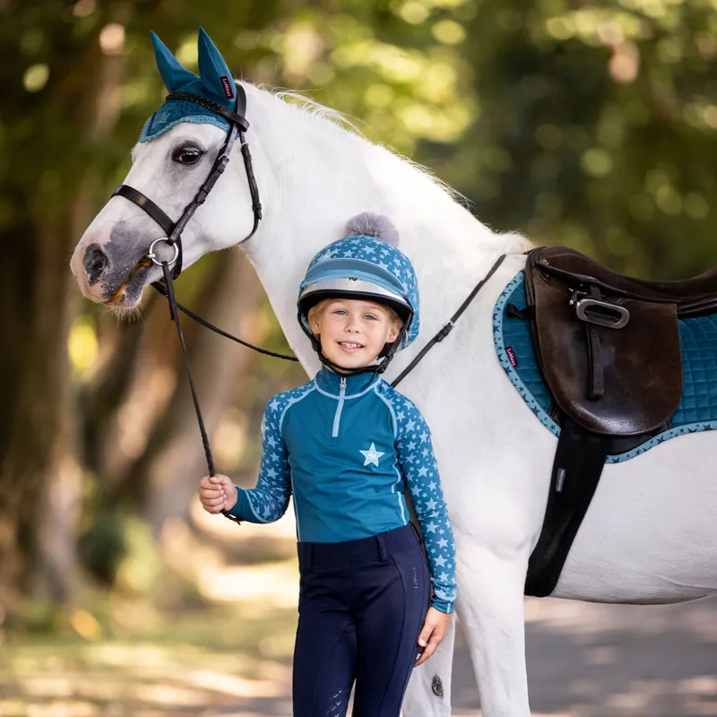 LeMieux Mini Fly Hood - Marine-3