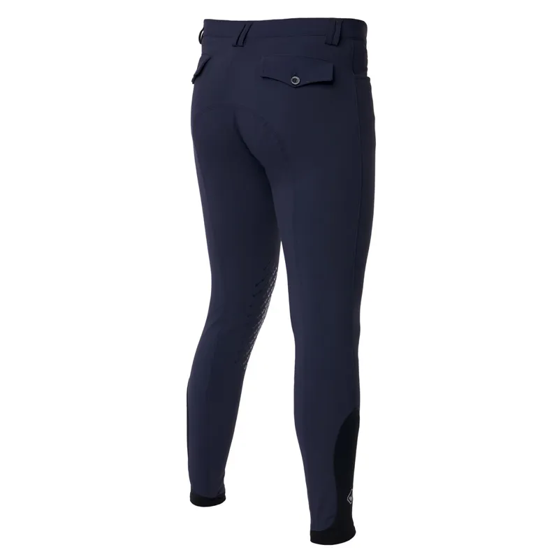 LeMieux Monsieur Knee Grip Mens Breeches - Navy-1