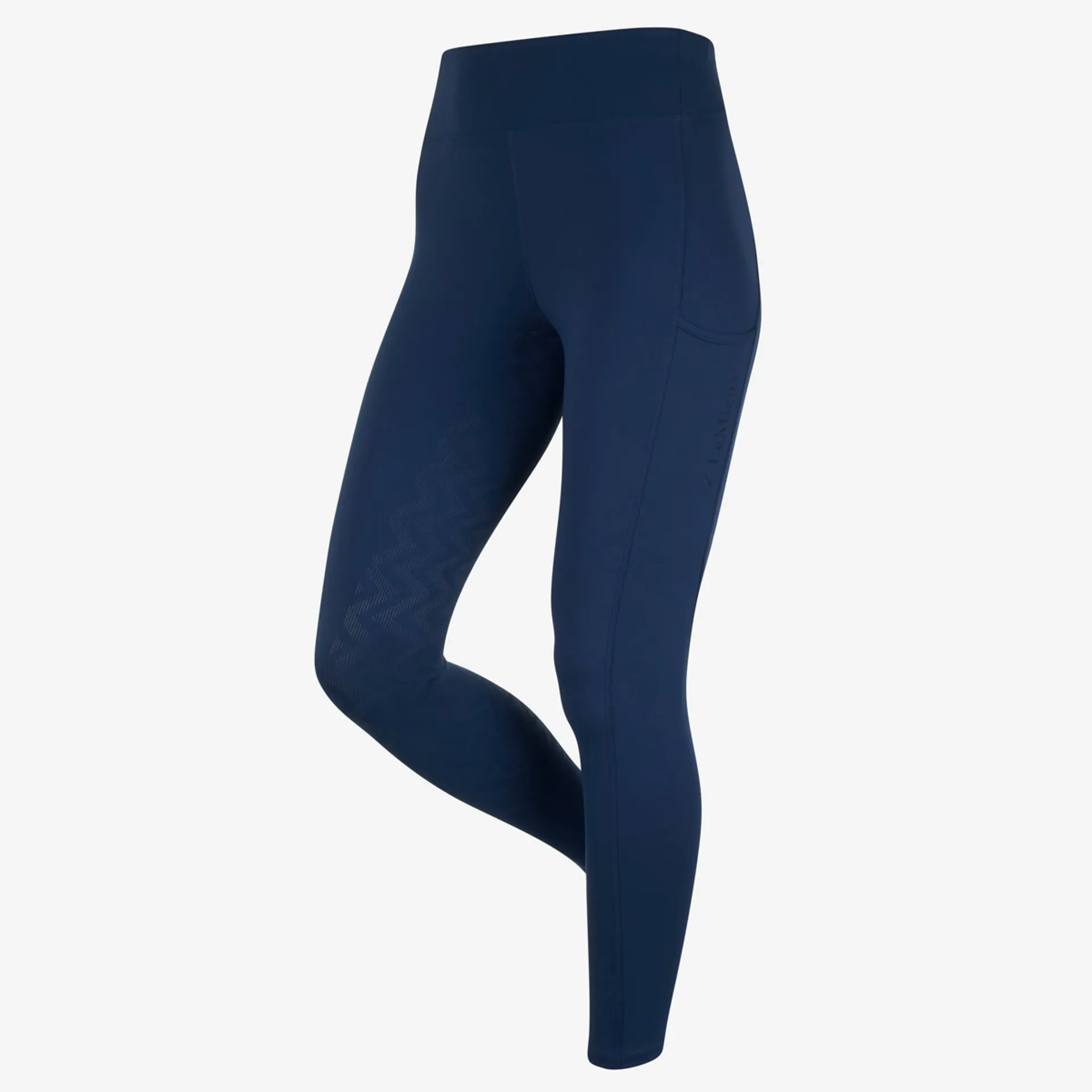 Lemieux Girls Pull On Brushed Riding Legging Nora Mini Navy