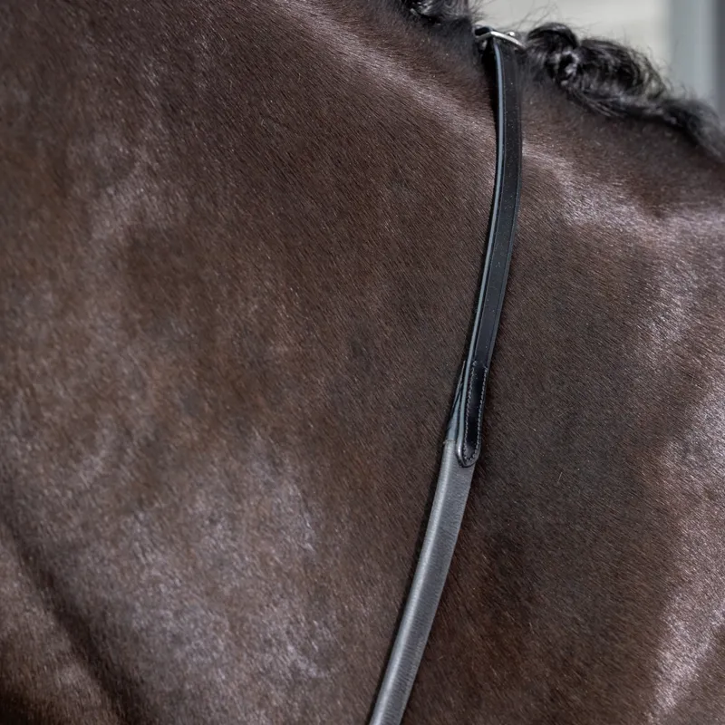 LeMieux Kris Extreme Rubber Reins - Black-1