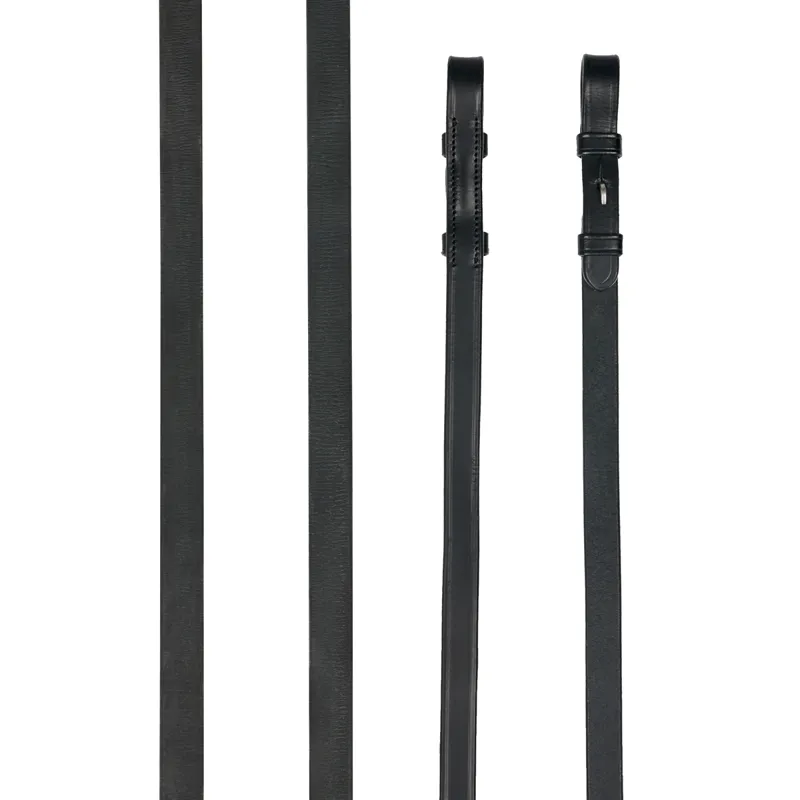 LeMieux Kris Extreme Rubber Reins - Black