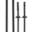 LeMieux Soft Rubber Reins - Black/Black