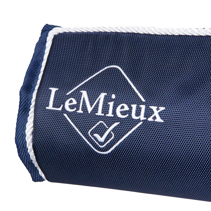 LeMieux Stable Head Protector Guard - Navy-2