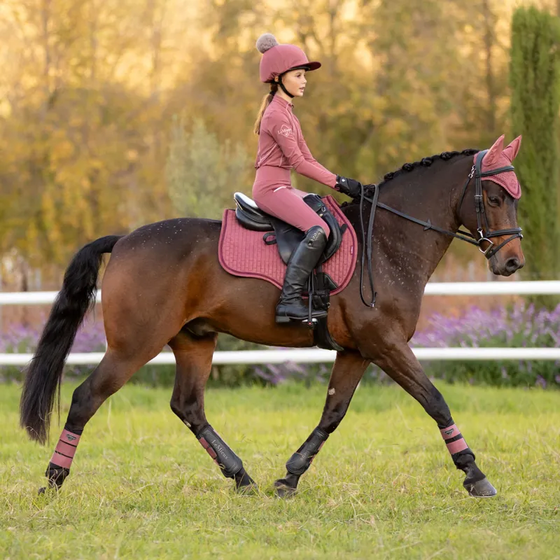 LeMieux Grafter Brushing Boots Orchid