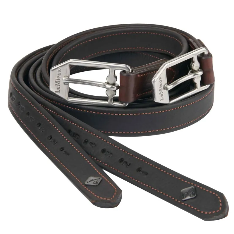 LeMieux Vector Stirrup Leathers - Brown