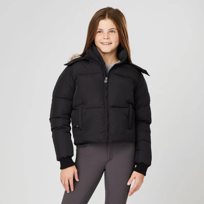 Black girls puffer jacket deals