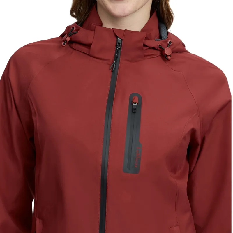 LeMieux Athena Womens Waterproof Lightweight Jacket - Russet-4