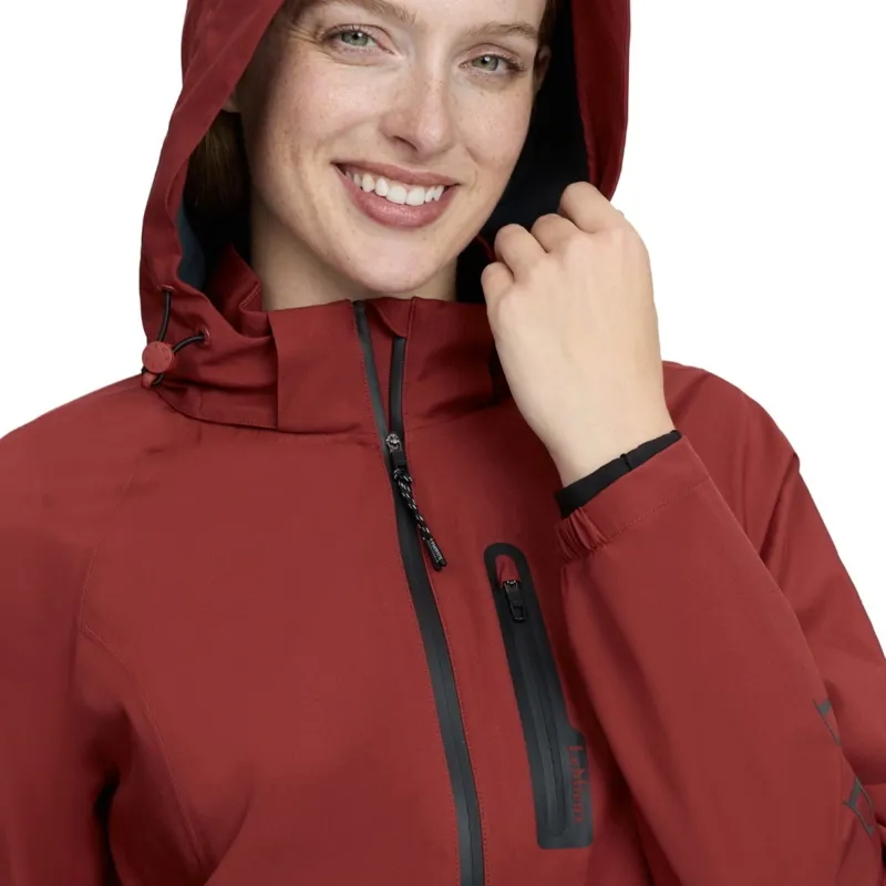 LeMieux Athena Womens Waterproof Lightweight Jacket - Russet-10