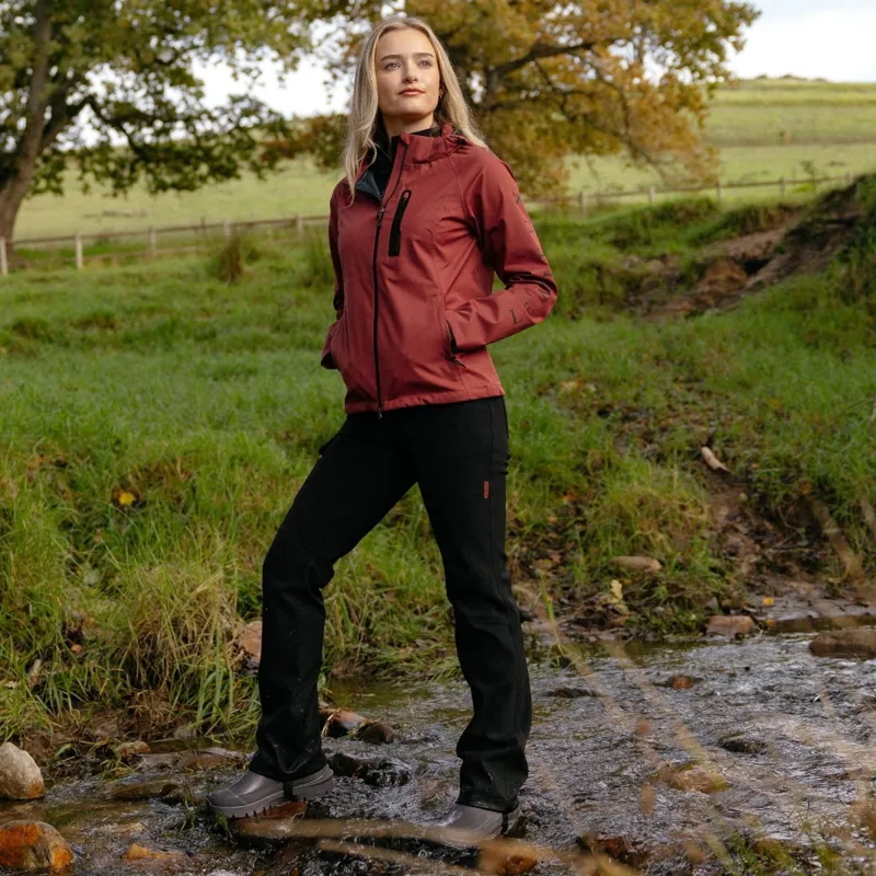 LeMieux Athena Womens Waterproof Lightweight Jacket - Russet-9