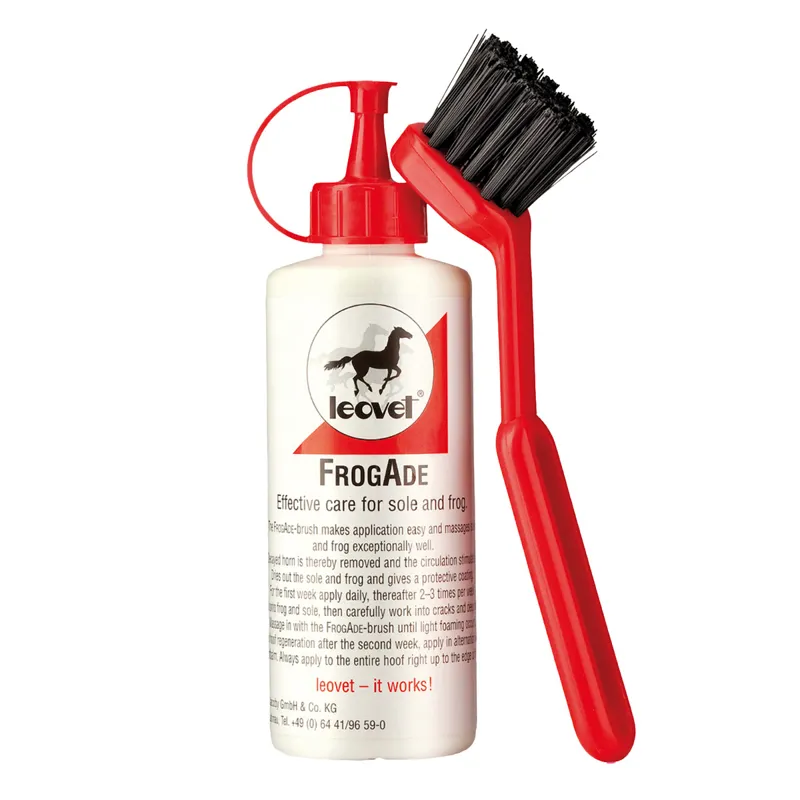 Leovet FrogAde Hoof Dressing with Brush