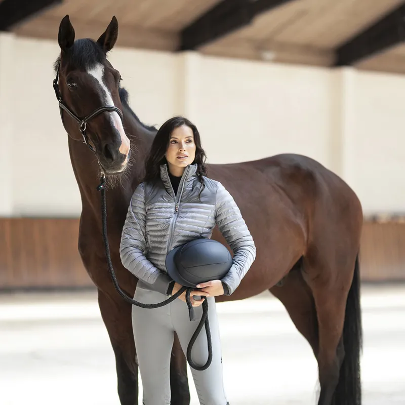 Equiline Ekimo Ladies Eco-Padded Jacket - Quicksilver-1