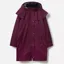 Lighthouse Outrider Ladies 3/4 Length Waterproof Jacket - Plum