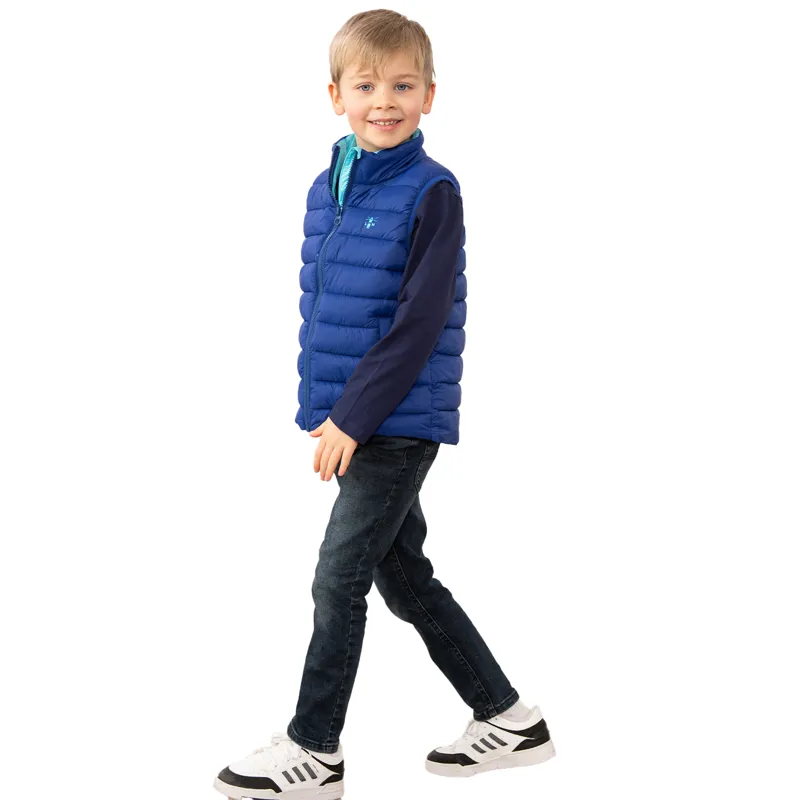 Lighthouse Abel Junior Boys Padded Gilet - Navy-5