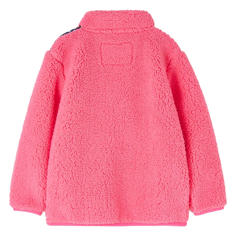 Lighthouse Cassie Junior Girls Fleece Jumper - Pink/Floral Print-4