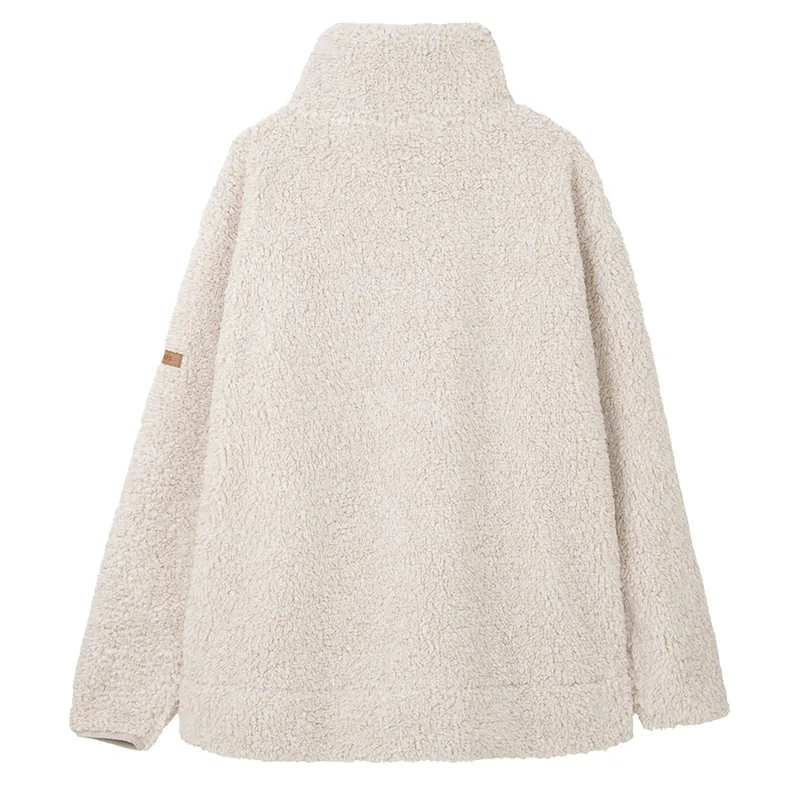 Lighthouse Cobh Womens Full Zip Bonded Fleece - Irish Cream-7