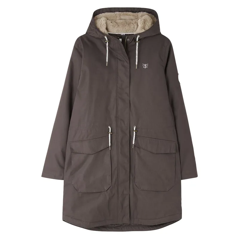 Lighthouse Isobel Womens Waterproof Long Coat - Cocoa-3