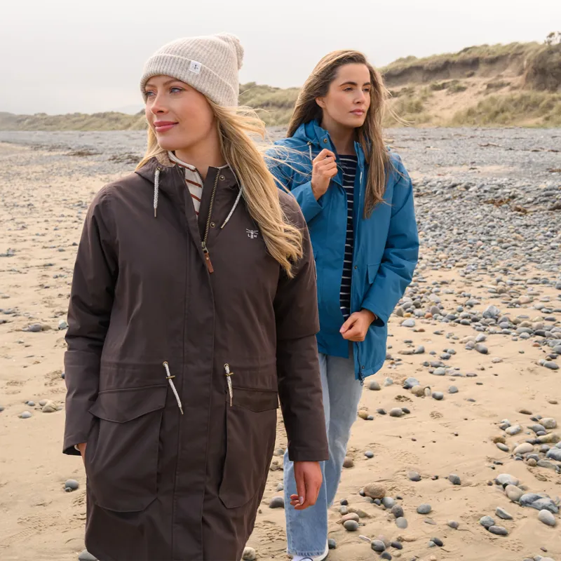 Lighthouse Isobel Womens Waterproof Long Coat - Cocoa-6