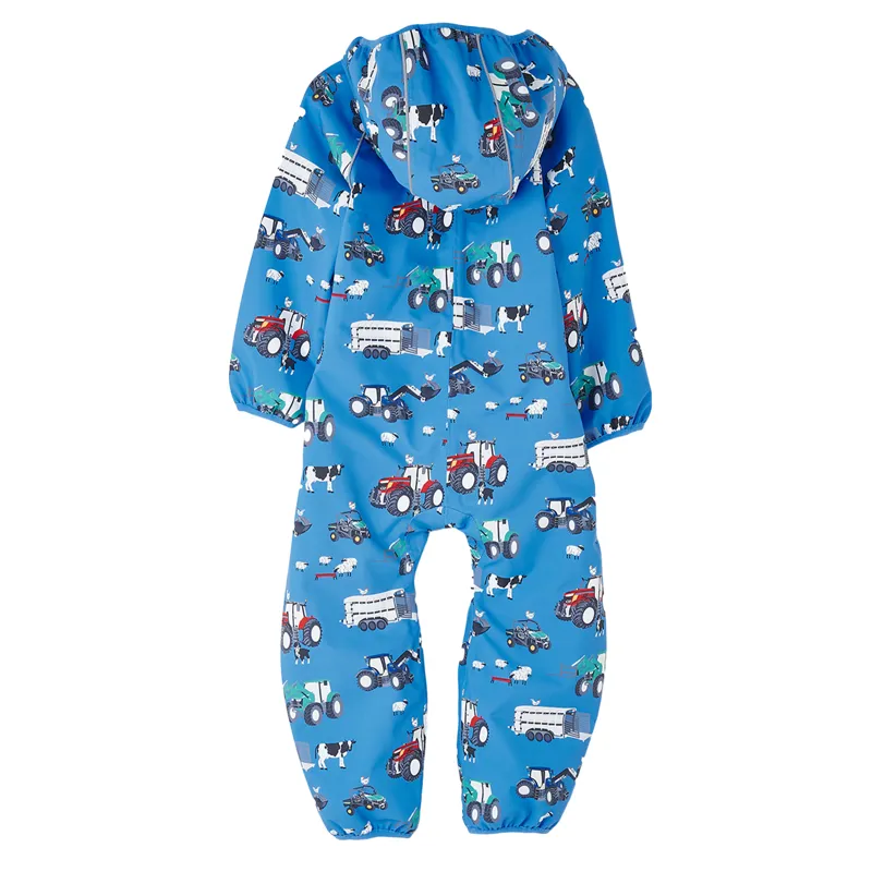 Lighthouse Jamie Junior Boys Waterproof Puddlesuit - Farm-1