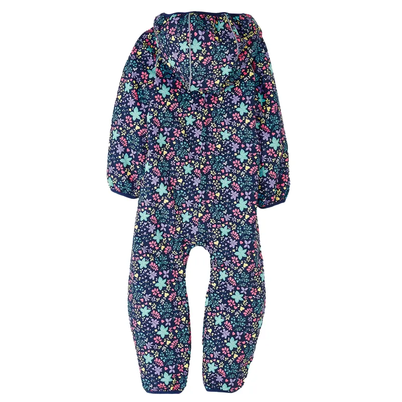 Lighthouse Jamie Junior Girls Waterproof Puddlesuit - Floral Print-1