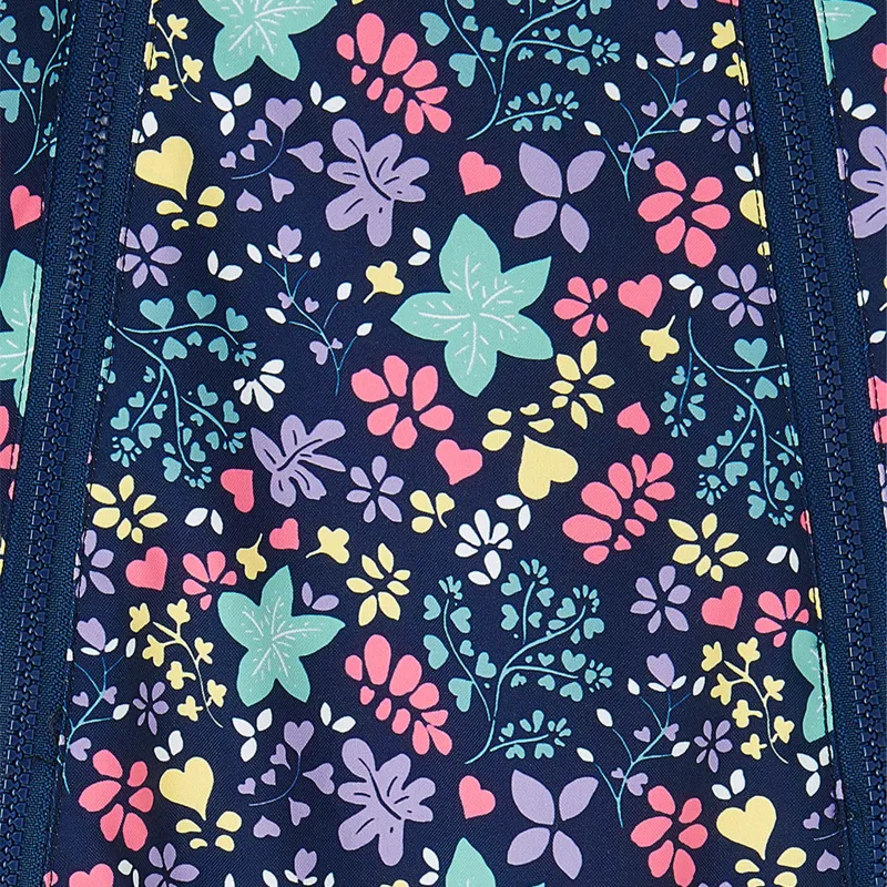 Lighthouse Jamie Junior Girls Waterproof Puddlesuit - Floral Print-2