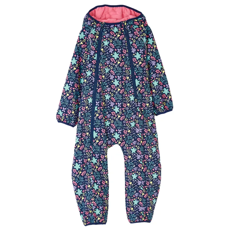 Lighthouse Jamie Junior Girls Waterproof Puddlesuit - Floral Print