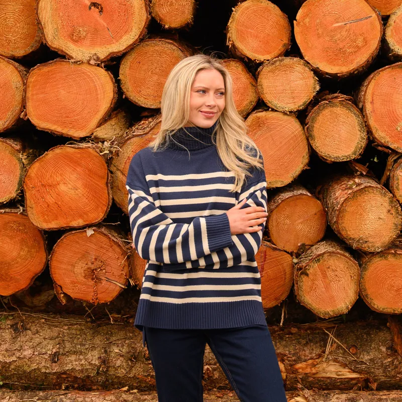 Lighthouse Luisa Womens Jumper - Navy Stripe-7