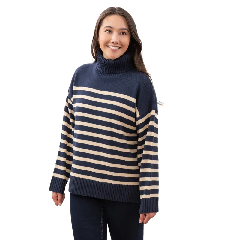Lighthouse Luisa Womens Jumper - Navy Stripe-1