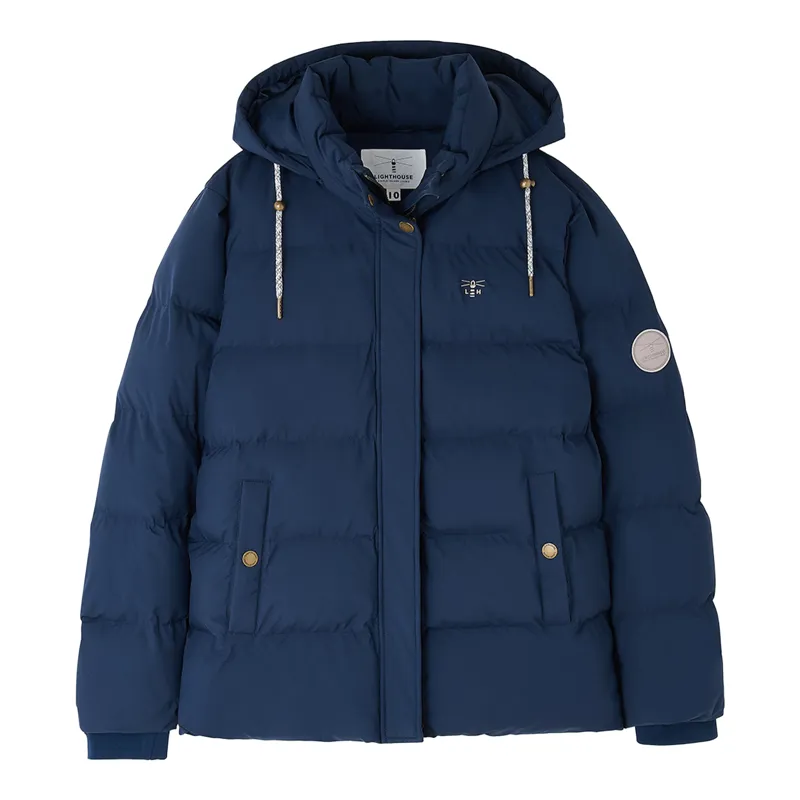 Lighthouse Margot Womens Puffer Jacket - Navy-6