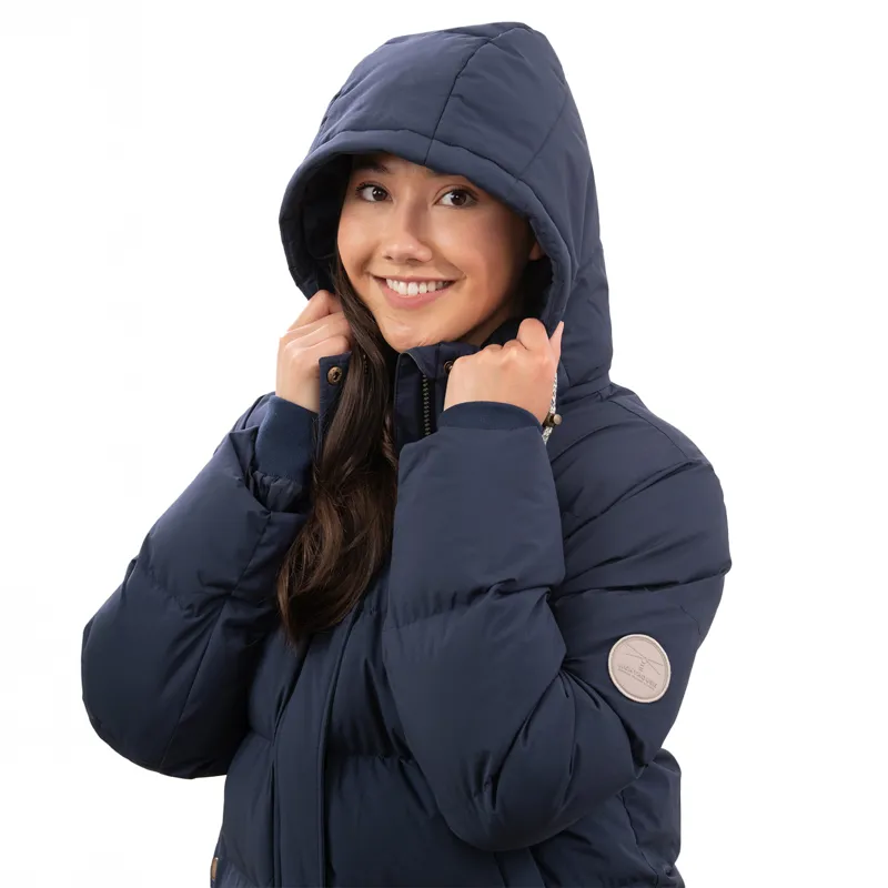 Lighthouse Margot Womens Puffer Jacket - Navy-3