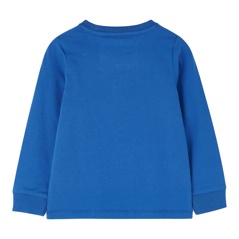 Lighthouse Oliver Junior Boys Long Sleeve Sweater - JCB Dumpster Print-5